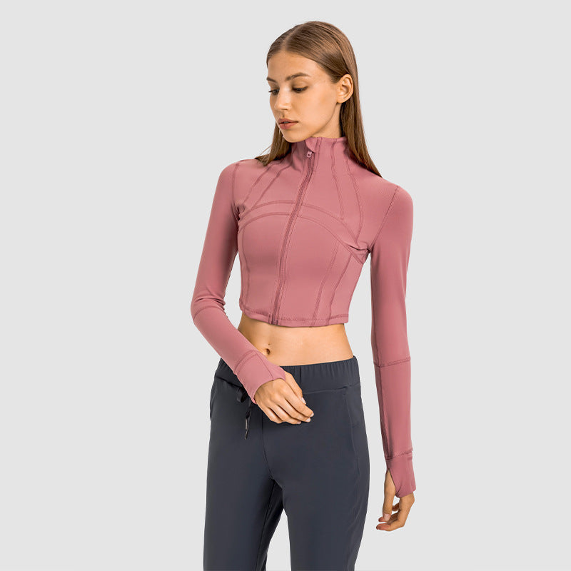 BBL Jacket Fall/Winter Yoga Wear Zipper Casual Sports