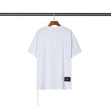 We11 Done T Shirts Painted Little Monster Pattern Stitching Loose Men and Women