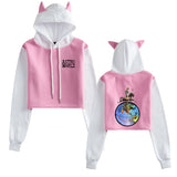 Travis Scott Astroworld Hoodie Autumn and Winter Navel Hooded Color Contrast Sweater