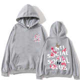 Anti Social Club Hoodie Printed Hoodie Fashion