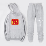 Travis Scott Astroworld Hoodie & Pant 2 Piece Set Autumn and Winter Warm Hoodie Men