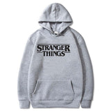 Stranger Things Hoodie Men's Casual Hooded Sports Fleece Pullover