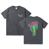 Travis Scott Astroworld Shirt Cactus Short-Sleeved T-shirt for Men