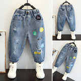 Toddler Boys Pants Boys' Jeans Spring and Autumn