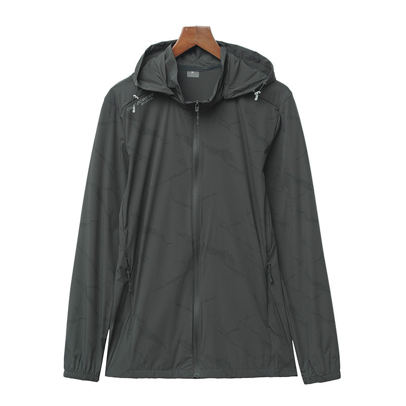 Sun Resistant Clothes Summer Leisure Sports Outdoor Travel Trendy Hooded Jacket