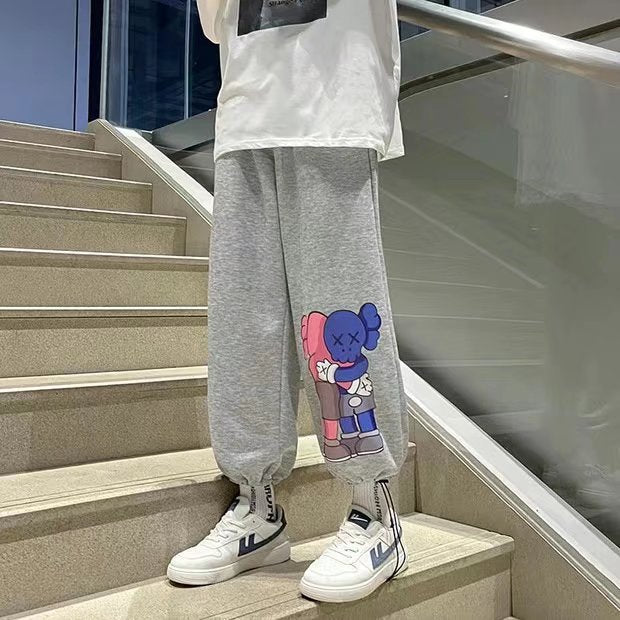 Men's Pants Spring and Autumn Loose Casual Trousers