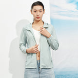 Sun Resistant Clothes Outdoor Ice Silk Cool Feeling High Elastic Skin Windbreaker Couple Style