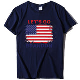 Let's Go Brandon T Shirt Women's Top Printed Short Sleeve T-shirt Women