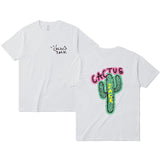Travis Scott Astroworld Shirt Cactus Short-Sleeved T-shirt for Men