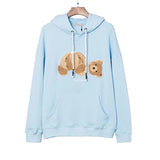 Palm Angels Hoodie Embroidered Hoodie Men and Women Loose