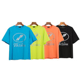 We11 Done T Shirts Reflective Printing Oversize Loose Couple