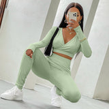 Women Fall Outfits Tight Sports Suit for Women Autumn and Winter