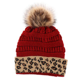 Women Winter Hats Thickened Warm Knitted Hat Winter Yarn