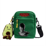 Stranger Things Hellfire Club Backpack Stranger Thing Shoulder Bag Canvas Breathable Crossbody