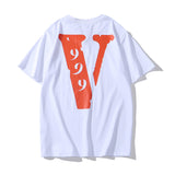 Legends Never Die Vlone Shirt Letter Big V999 Printed T-shirt