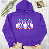 Let'S Go Brandon Hoodie Letter Sweater Men'S And Women'S Long Sleeves Hooded Sweater