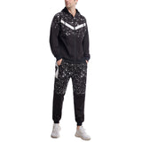 Moisture Wicking Hoodie Top and Trousers Two-Piece Set