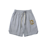 Men Shorts Summer Embroidered Slacks Shorts Men
