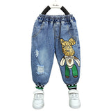 Toddler Boys Pants Children's Jeans Spring and Autumn