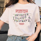 Stranger Things Hellfire Club T Shirt Printed T-Shirt Top Short Sleeve
