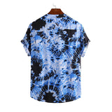 Men Hawaii Shirts Men's Loose Casual Short Sleeve Shirt