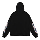 Rhude Hoodie Castle Printed Cotton Men's and Women's Hoodie