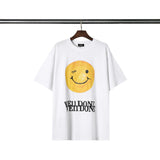 We11 Done T Shirts Smiley Face Printed Men 'S And Women 'S Casual Pure Cotton