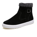 Men's Martin Boots Winter plus Size Sports Low-Cut Cotton Boots