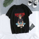 Stranger Things Hellfire Club T Shirt Printed T-Shirt Top Short Sleeve