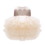 Baby Girl Christening Dress Baby Birthday Gift Children Princess Dress