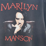 Marilyn Manson T Shirt Loose Distressed 3D Printed T Shirt