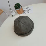 Beanies Japanese-Style Retro Painter Cap Corduroy Beret Children