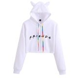 Friends Joey Hoodie Hoodie Printed Fleece Sweatshirt