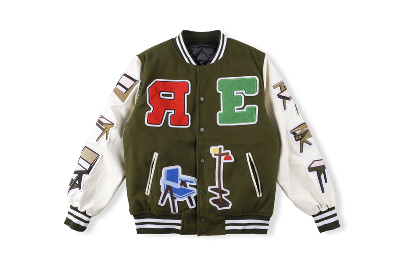 Saint Michael Baseball Jacket Big Talker Jacket Embroidery Craft Baseball Uniform