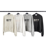 Fear of God Essentials 1977 Hoodie Printed Hoodie Men and Women