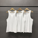 Fog Fear of God Essentials Vest Solid Color Sleeveless Bottoming Shirt Men's Three Pieces in One Pack