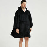 Hoodies Blankets Hooded Lazy Blanket plus Size Home Leisure