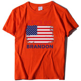 Let's Go Brandon T Shirt Women's Top Printed Short Sleeve T-shirt Women