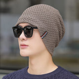 Men Winter Hats Fall/Winter Warm Knitted Hat Men Outdoor Keep Warm