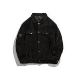 Corduroy Varsity Jacket Autumn Men's Loose Casual Handsome Corduroy Jacket