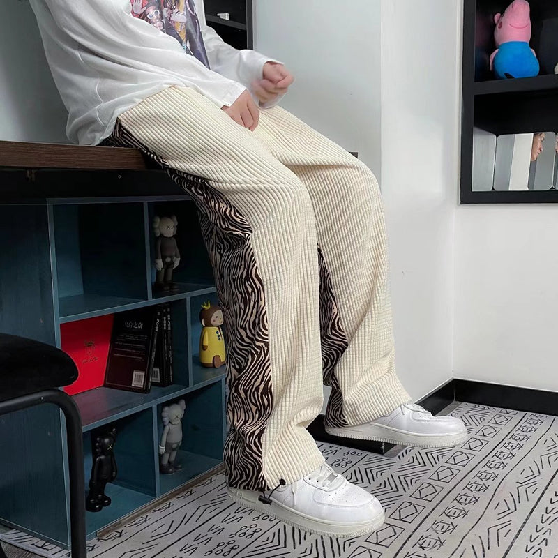 Men Pants Corduroy Pants Men Autumn and Winter Leisure Autumn