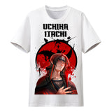 Itachi Uchiha Costume Naruto Clothes Xiao Organization T-Shirt Men'S Short Sleeve