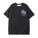 Spring and Summer Short Sleeve Printing Design Owt t shirt