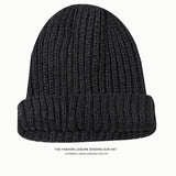 Toboggan Hat Loose Woolen Cap Children Autumn Winter Warm
