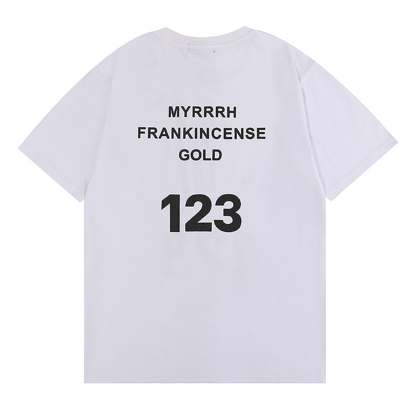 Rrr123 T Shirt Vintage Youth Loose Short Sleeve