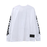 We11 Done Sweatshirts Slogan Printing Daily Casual Couple Style