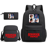 Stranger Things Hellfire Club Backpack Stranger Things Backpack Three-Piece Set