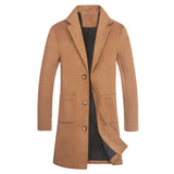Blade Runner Jacket Men's Fashion Coat Solid Color Trench Coat