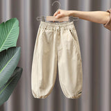 Toddler Boys Pants Boys' Pants Spring and Autumn Leisure Loose Cargo Pants