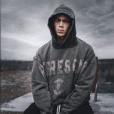 Palm Angels Hoodie Letter Printed Washed Hooded Sweater Men 'S And Women 'S Hoodies
